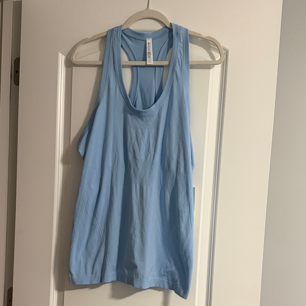Athleta Sky Blue Racerback Tank